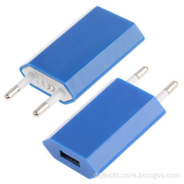 EU Plug USB Charger for iPhone 5, 5C and 5S